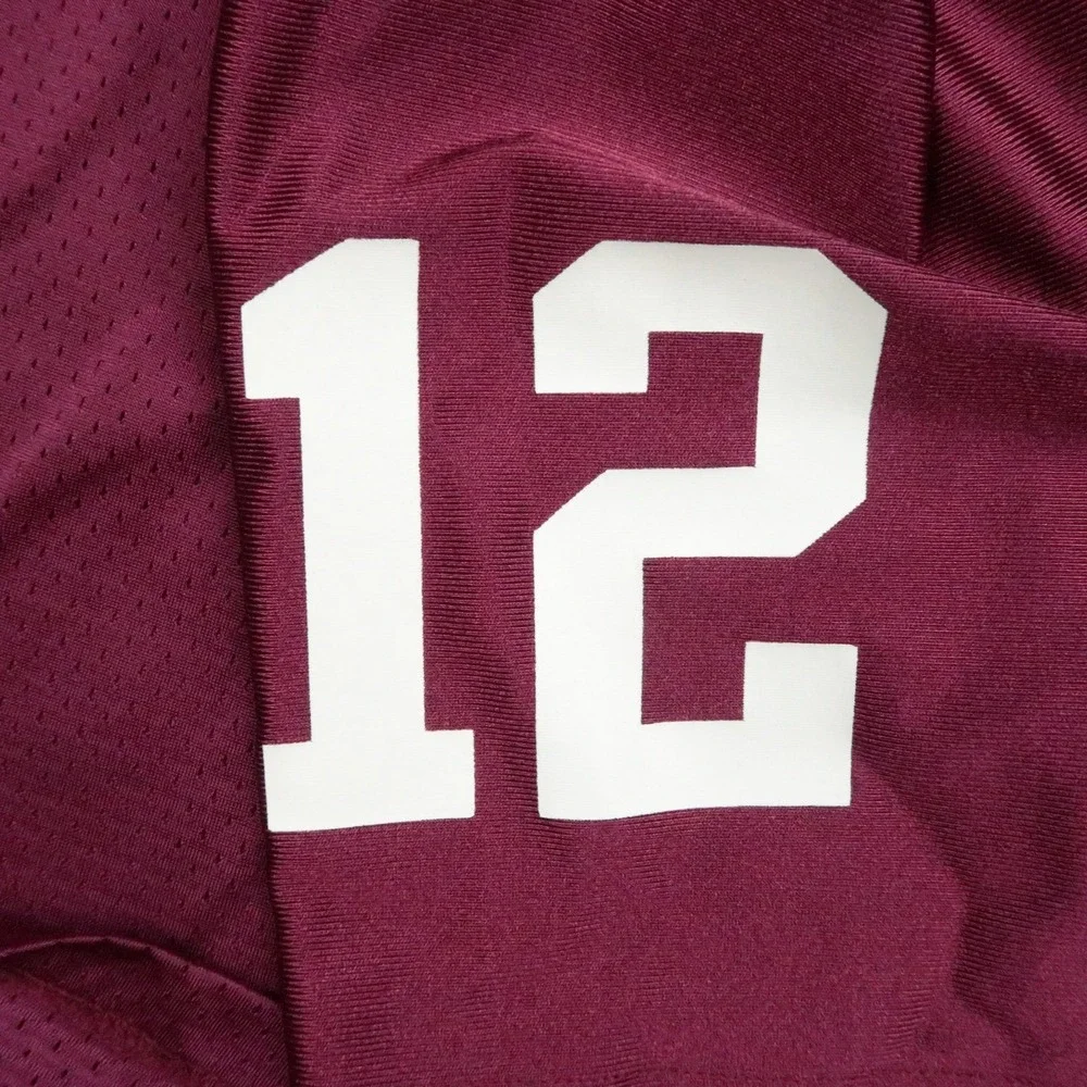 VINTAGE Texas A&M Aggies Jersey Mens XL Nike Football Jersey #12 USA 12th Man